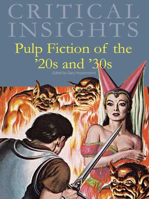 cover image of Critical Insights: Pulp Fiction of the '20s and '30s